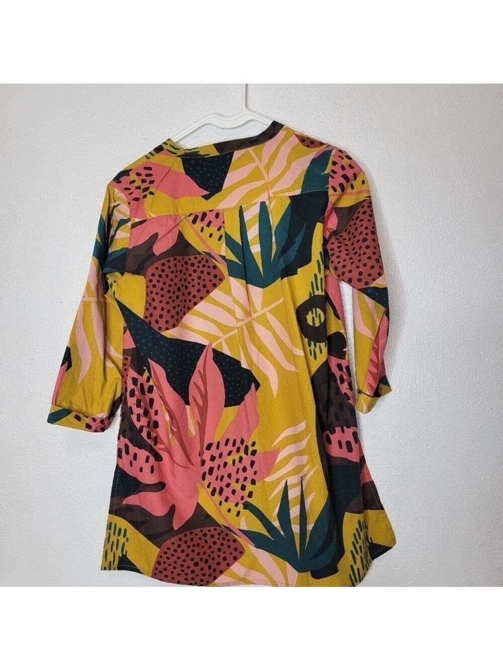 Maude Vivante Tropical Poplin Tunic Women's Size Small - Picture 8 of 10